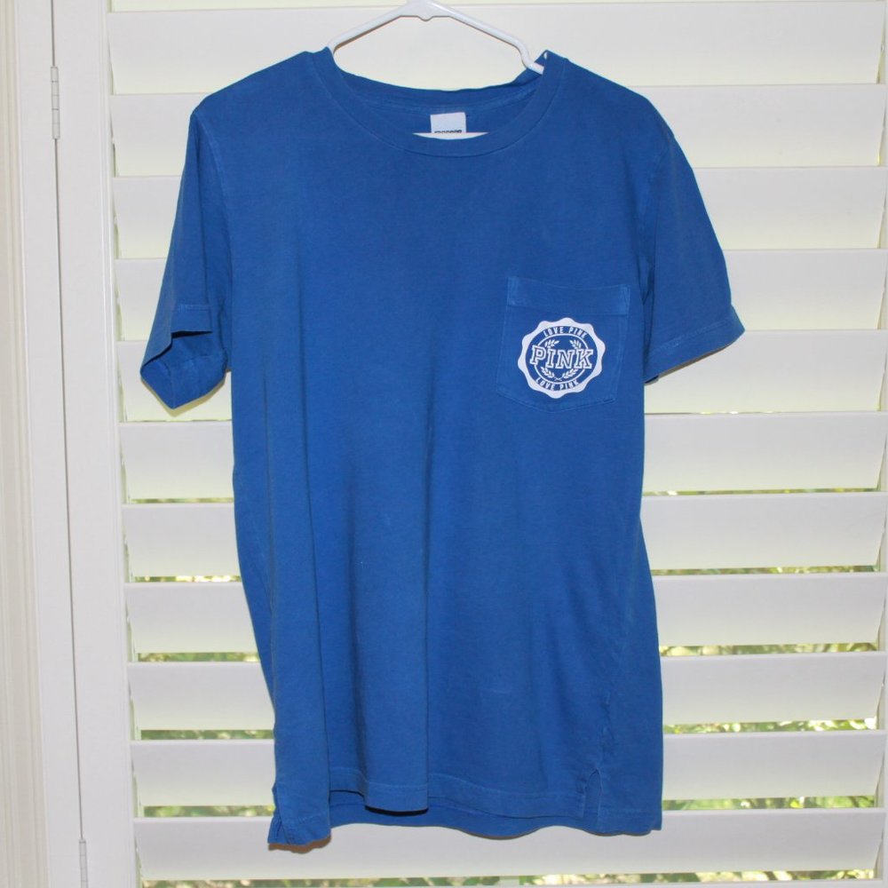 blue pink vs shirt